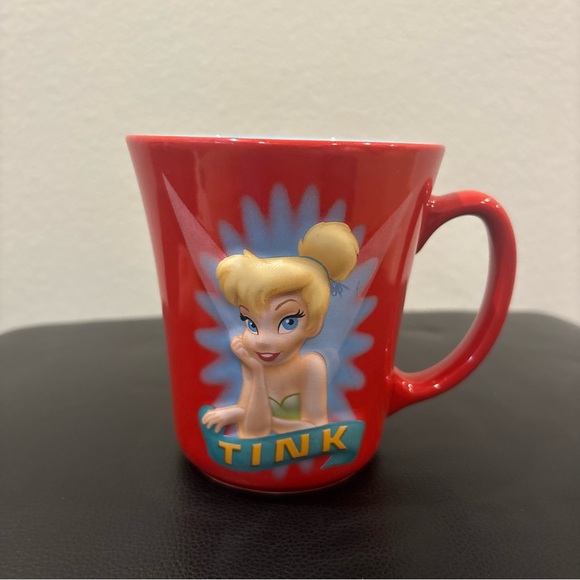 Disney Other - Vintage Disney Tinker Bell Mug Red Tink